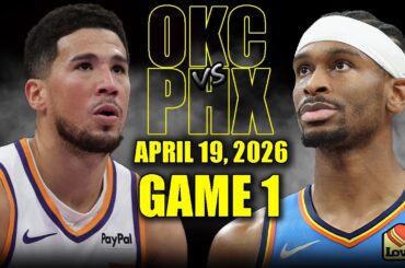 Oklahoma City Thunder vs Phoenix Suns Full Game 1 Highlights - April 19, 2026 | NBA Playoffs