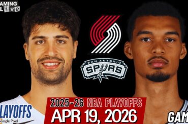 (LIVE) Victor Wembanyama NBA Playoffs DEBUT | Boston Celtics vs San Antonio Spurs Game 1 Live Stream