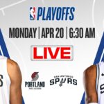 Portland Trail Blazers at San Antonio Spurs | NBA Playoffs | [OFFICIAL LIVE STREAM]
