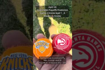 Cujo’s NBA Picks | Atlanta Hawks vs New York Knicks 🏀 04-20-2026 #CujoCatches