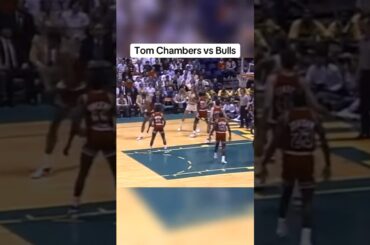 TOM CHAMBERS HIGHLIGHTS vs. CHICAGO BULLS IN 1988. #shorts #nba