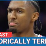 76ERS POSTCAST: Philadelphia 76ers LOWER STANDARD for Playoff Basketball in 123-91 Loss to Celtics