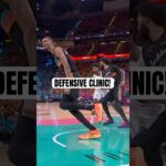 Wemby is everywhere on defense