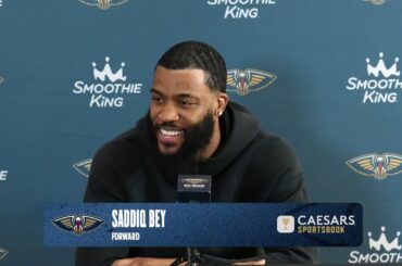 Saddiq Bey | Pelicans End-of-Season Press Conference (2025-26)