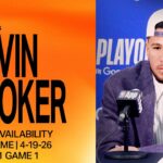 Devin Booker Postgame Media Availability | Phoenix Suns | NBA Playoffs