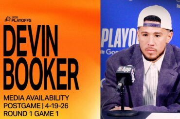 Devin Booker Postgame Media Availability | Phoenix Suns | NBA Playoffs