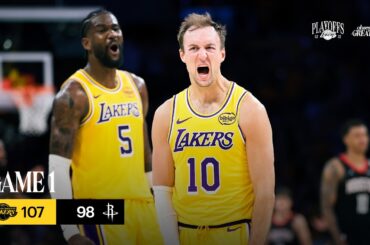 Mini Movie: Lakers Win Game One vs Rockets (1-0)