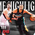 SPURS DOMINATE IN GAME 1 BATTLE AGAINST TRAIL BLAZERS!