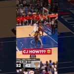 “A circus shot for CJ!” 🎪 #nba #hawks #playoffs #cjmccollum