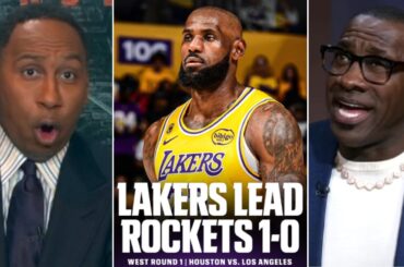 FIRST TAKE | Lakers are coming — Shannon on LeBron & LAL dominate Game 1 vs Rockets without Luka, AR