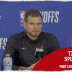 Tiago Splitter On Tonight's Playoff Game vs San Antonio Spurs | Portland Trail Blazers | Apr 19 2026