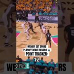 Wemby was amazing in his playoff debut 👽