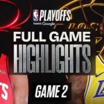 LAKERS vs ROCKETS FULL GAME 2 HIGHLIGHTS APRIL 20, 2026 NBA HIGHLIGHTS TODAY | NBA 2K26 GAMEPLAY