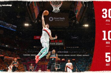 Deni Avdija First Blazer To Have 30-10-5 In A Playoff Game! | Portland Trail Blazers | April 19 2026