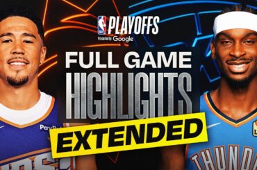 EXTENDED: #8 SUNS at #1 THUNDER | FULL GAME 1 HIGHLIGHTS | April 19, 2026