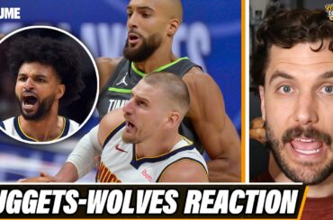 Nuggets-Wolves Reaction: Nikola Jokic & Jamal Murray take control vs. Anthony Edwards after 1st half