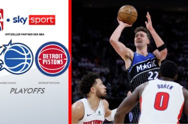 Magic schocken Topseed! Banchero führt Orlando zum Sieg in Detroit | NBA Highlights