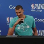 Victor Wembanyama on Spurs First Postseason Game Since 2018