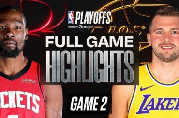 ROCKETS vs LAKERS FULL GAME 2 HIGHLIGHTS APRIL 20, 2026 NBA HIGHLIGHTS TODAY | NBA 2K26 GAMEPLAY