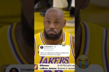 What did LeBron say? 🤔😂 (h/t 5thringontheway/X)
