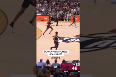 Game One Mitchell Madness. #cavsraptors #cleveland #donovanmitchell