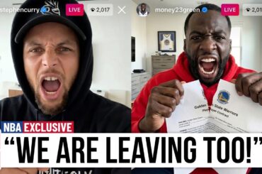 Draymond Green & Steph Curry REVOLT After The Warriors BANNED Steve Kerr