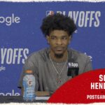 Scoot Henderson Talks His First Playoff Game vs Spurs | Portland Trail Blazers | April 19, 2026