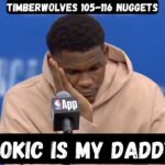 Anthony Edwards ADMITS Jokic is his DADDY - Post Game Interview - Timberwolves vs Nuggets - Game 1