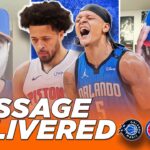 Magic-Pistons Game 1 Reaction: Paolo Banchero leads SHOCKING upset | The Dime With Josh and Kwab