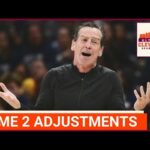 What adjustments will the Cleveland Cavaliers & Toronto Raptors make for Game 2?