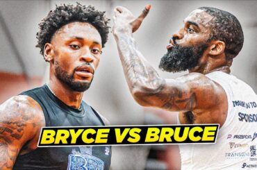 This is What PRO 1v1 Basketball Looks Like!! Mad Dawg vs Bryce