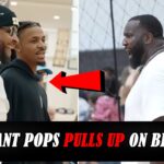 Ja Morant Dad PULLS UP on Kendrick Perkins at Nike EYBL Memphis w/ Crew & Mean Mugs Perk!