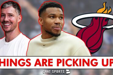 BIG-TIME Giannis Antetokounmpo Update + Goran Dragic Recruiting Giannis To Miami! Heat Rumors