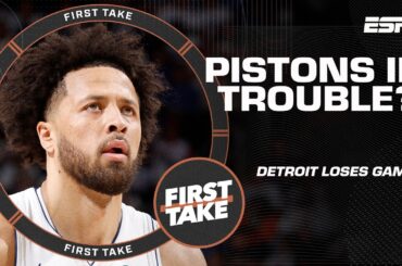 Why Stephen A. believes the Pistons are IN TROUBLE after losing Game 1 vs. the Magic 😧 | First Take