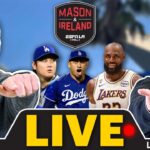 Dodgers In Shambles? | Can The Lakers Win This Series Against The Rockets? 👀 - Mason & Ireland