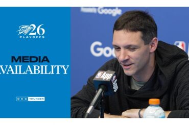 Coach Daigneault on Executing in Game 1 | Playoffs | Round 1 | Postgame Media | April 19, 2026