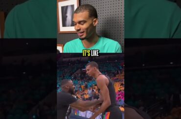 Wemby hasn’t just accepted the challenges, but embraced them - and even invites the harder pushes 💪