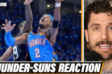 Thunder-Suns Reaction: SGA, Chet, Jalen Williams DESTROY Devin Booker & Suns, series is COOKED
