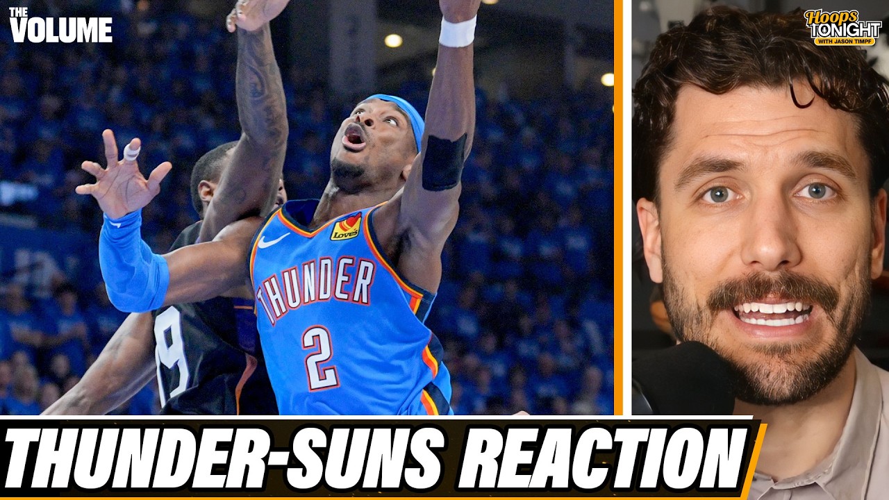 Thunder-Suns Reaction: SGA, Chet, Jalen Williams DESTROY Devin Booker & Suns, series is COOKED