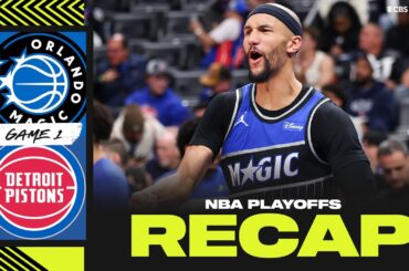 UPSET ALERT! 🚨 | Magic STUN Pistons, take 1-0 series lead | 2026 NBA Playoffs