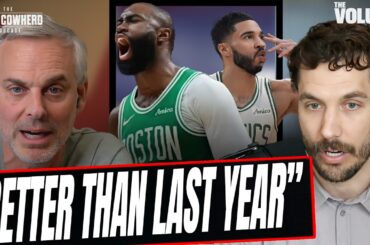 Why Boston Celtics are BETTER than last year + New York Knicks reaction | Colin Cowherd NBA