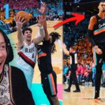 Wemby Playoff Debut! Reacting to Spurs vs Trail Blazers GAME 1!