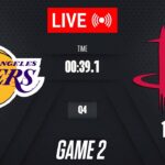 NBA LIVE! Los Angeles Lakers vs Houston Rockets GAME 2 | April 21, 2026 | NBA 2K26 SIMULATION