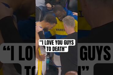 Steve Kerr's message to Steph & Dray 🥹 (via @NBA)