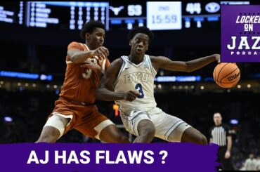 SHOCK:  NBA Draft Data REVEALS Red Flags for AJ Dybants and Future STAR Power? | Utah Jazz Podcast