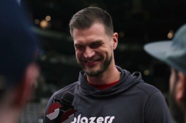 Tiago Splitter Discusses Prep For Game 2 in San Antonio | Portland Trail Blazers | April 20, 2026