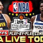 🔴NBA LIVE |Denver Nuggets vs Minnesota Timberwolves Commentary & Play-by-play
