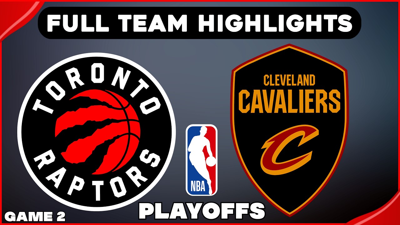 Toronto Raptors vs Cleveland Cavaliers - 2026 NBA Playoffs R1 G2 | April 20, 2026