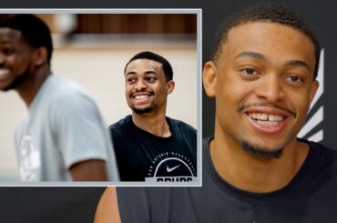 "It was kind of emotional" | Keldon Johnson on Spurs First Playoff Game