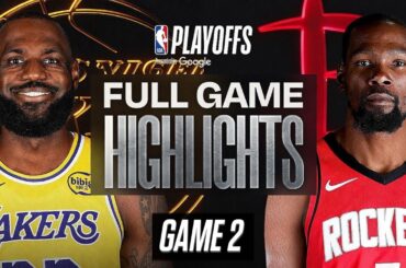 LAKERS vs ROCKETS FULL GAME 2 HIGHLIGHTS APRIL 21, 2026 NBA HIGHLIGHTS TODAY | NBA 2K26 SIMULATION